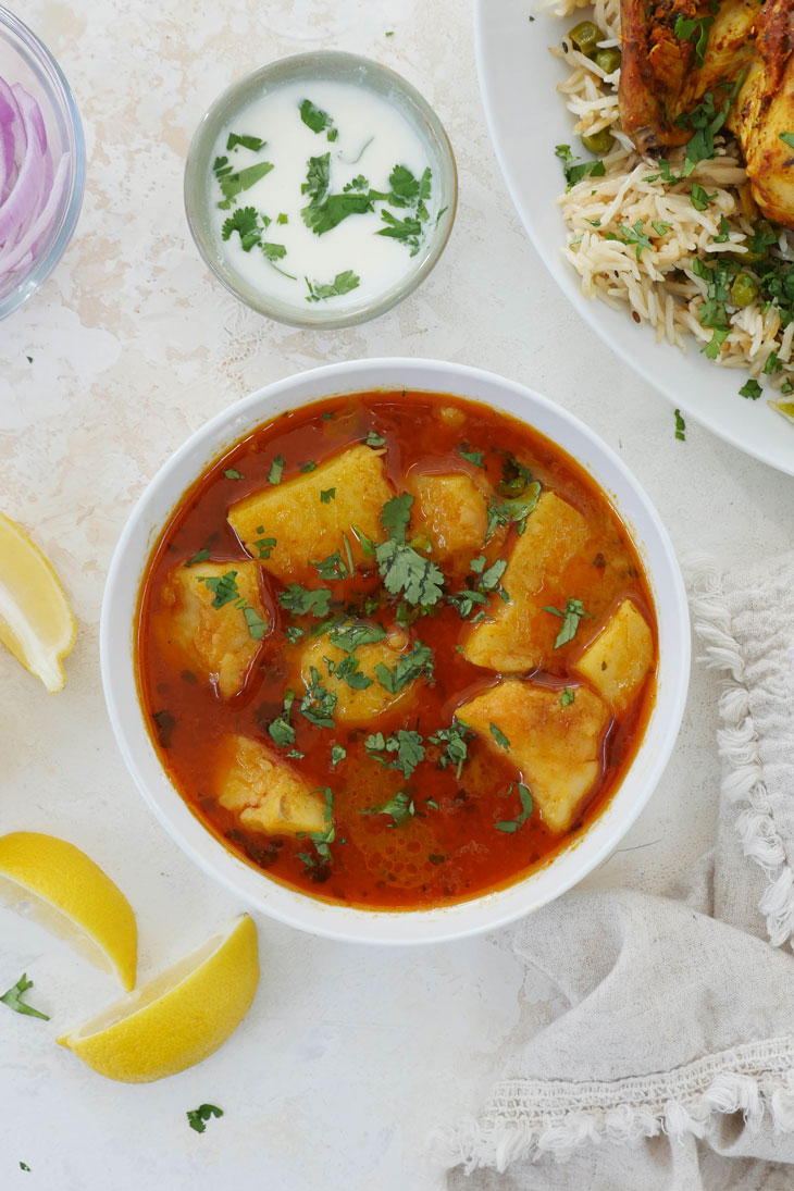 instant pot tandoori potato curry