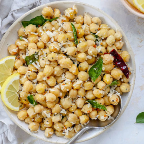 Chickpea Sundal | My Heart Beets