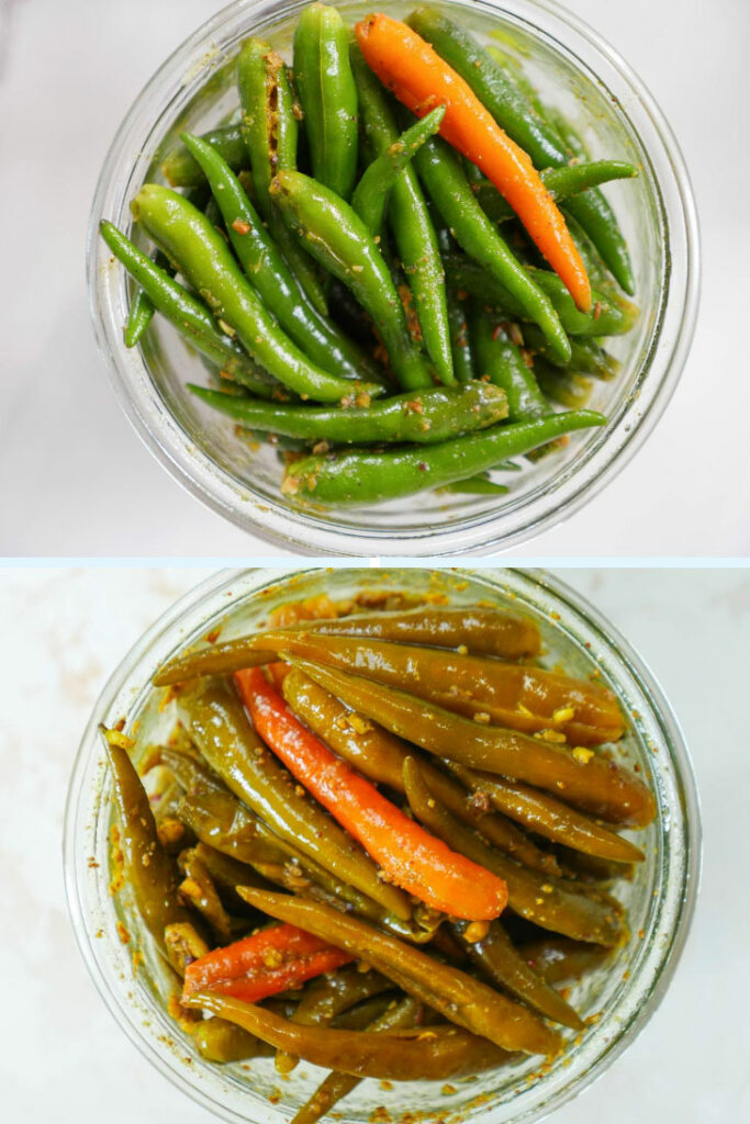 green chilli pickle (mirch