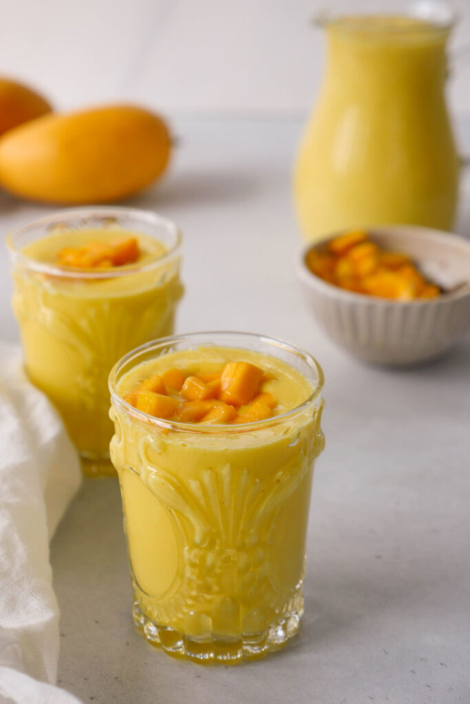 How To Make A Mango Lassi (4 Ingredients)