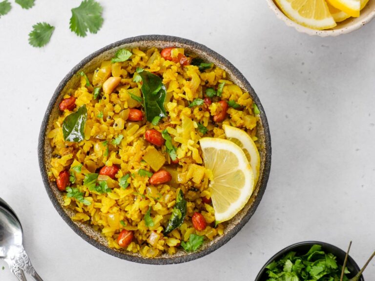 Instant Pot Poha | My Heart Beets