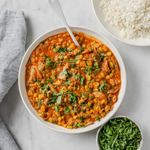 Corn & Chicken Curry (Instant Pot) | My Heart Beets