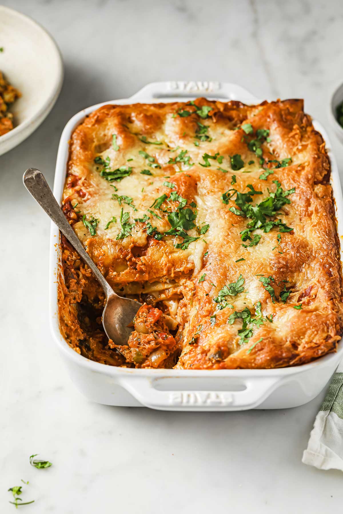 Indian Style Vegetable Lasagna | My Heart Beets